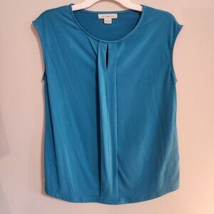 Blue Sleeveless Top
